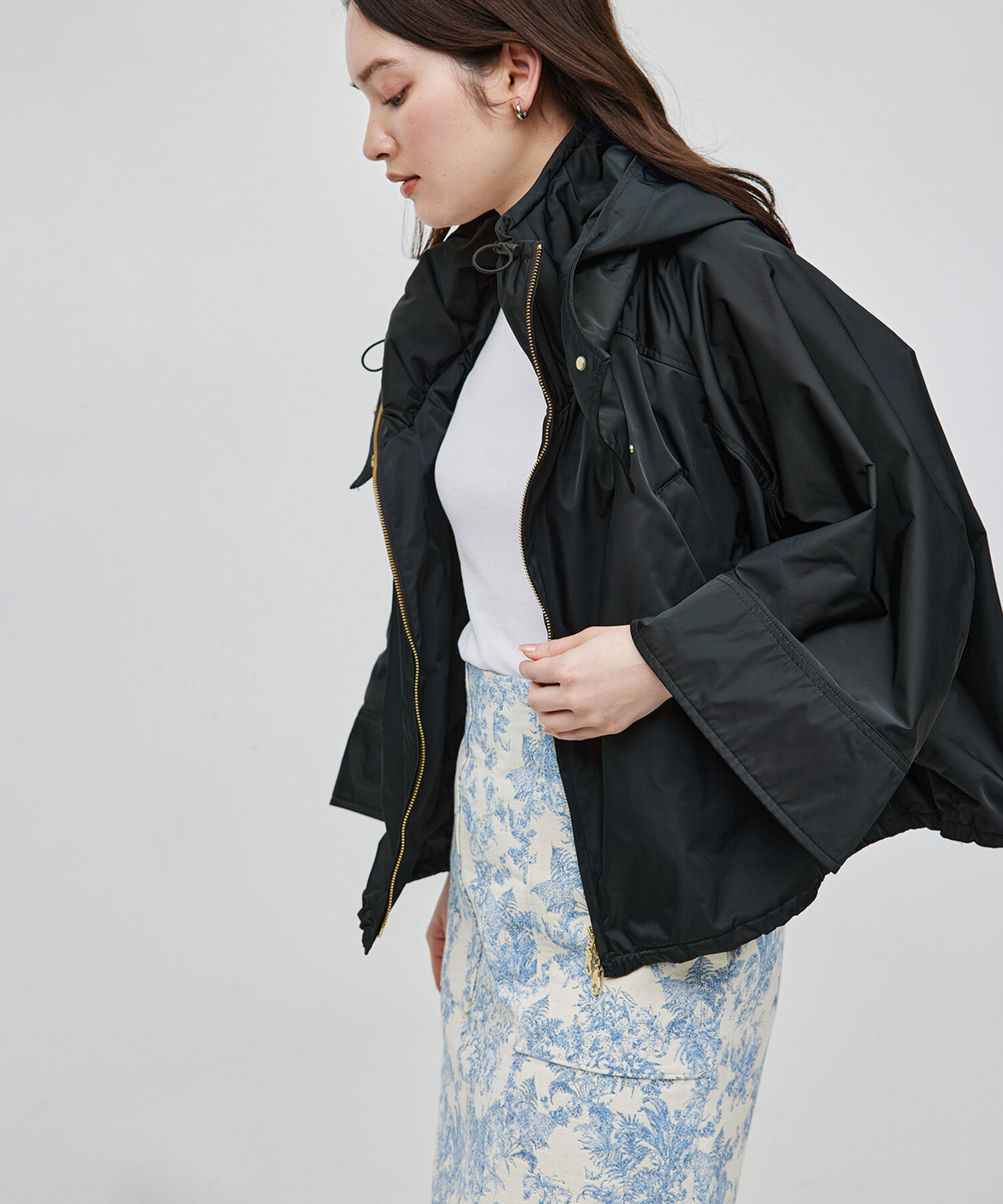 ROPE「ギャザーマウンテンパーカー【雑誌掲載】」|アウトドア|