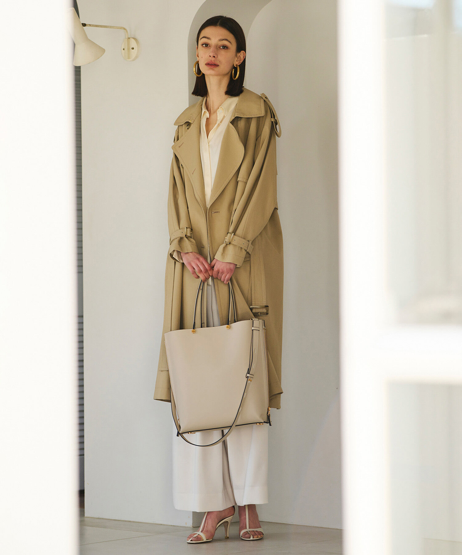 E'POR「【A4対応】【E'POR】Y BAG Large【通勤】【メディア掲載】」|トートバッグ|