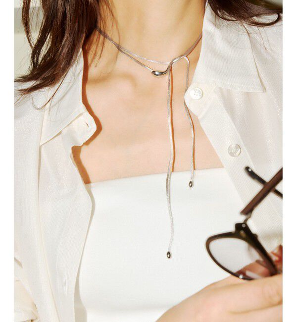 ROPE「ムアリングモチーフコードネックレス」|ネックレス|シルバー(93)