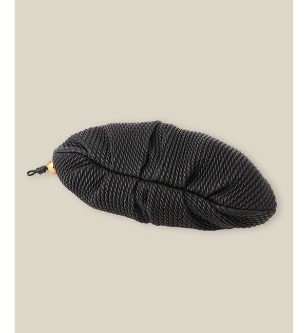 ROPE「ラムレザーロープ柄クラッチバッグ/ミニ」|クラッチバッグ|