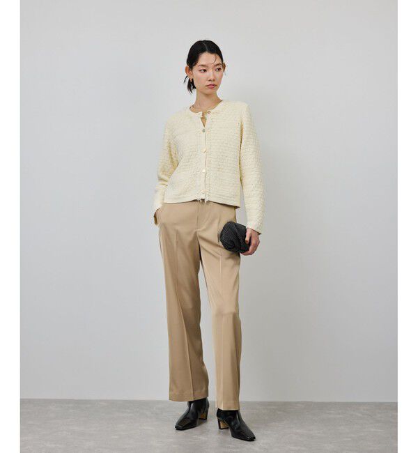 ROPE「ラムレザーロープ柄クラッチバッグ/ミニ」|クラッチバッグ|