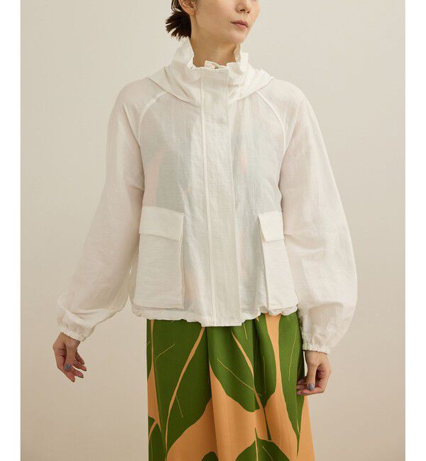 ROPE「【洗える】ビスコースリネン ライトマウンテンパーカー/一部セットアップ対応」|ブルゾン・スタジャン|