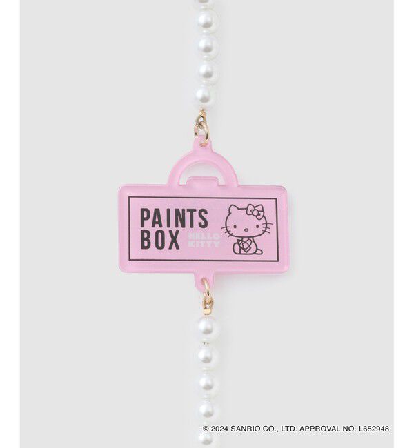 ROPE「【一部店舗限定】HELLO KITTY チャーム付きストラップ(ペイントボックス)」|その他|
