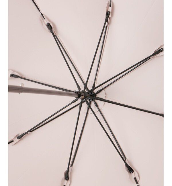 ROPE「【晴雨兼用・高機能】スライド式 ショートバンブーパラソル【UVカット/遮光・遮熱・防水効果】」|傘|