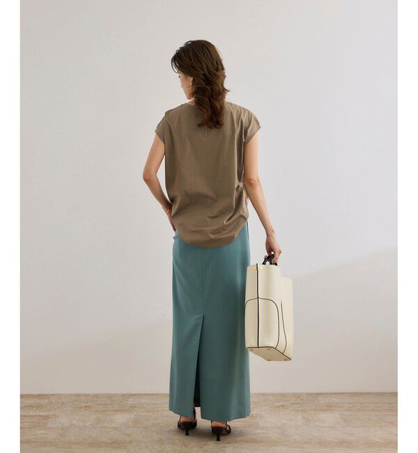 ROPE「【接触冷感・洗える・洗濯耐久あり】ノースリーブTEE」|Tシャツ・カットソー|