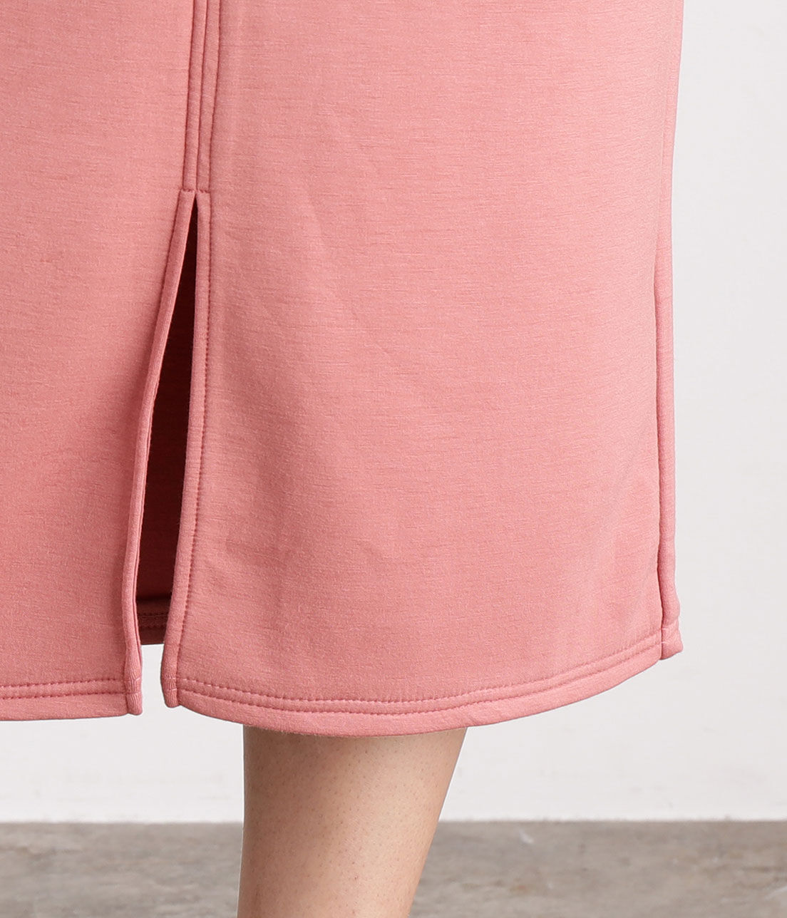 VIS「【スフレタッチ】ダンボールニットタイトスカート」|スカート|