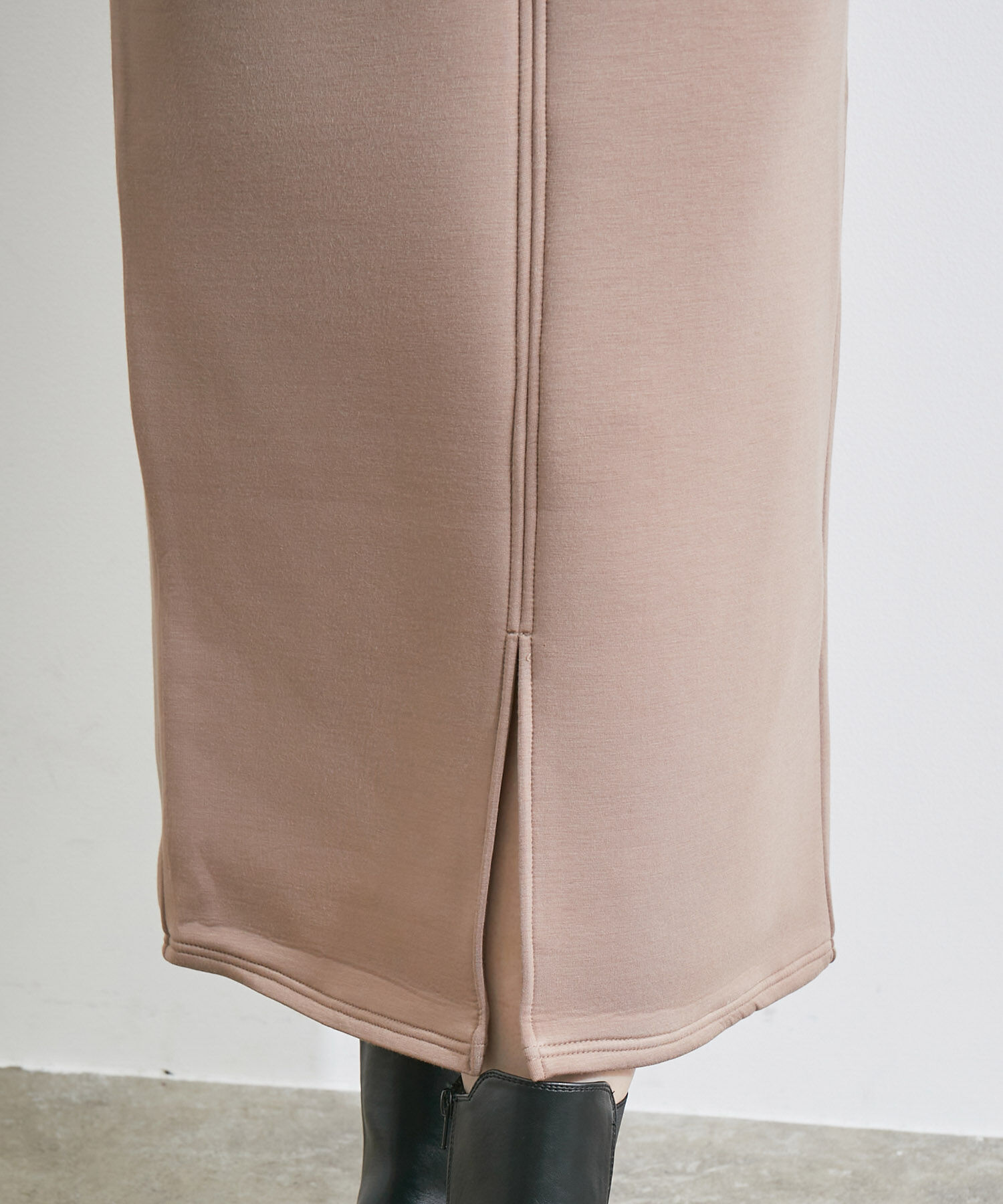 VIS「【スフレタッチ】ダンボールニットタイトスカート」|スカート|