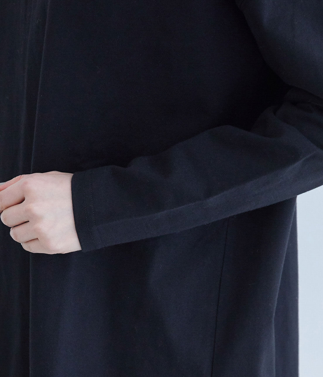 VIS「シルエットスッキリUSAコットンロングTシャツ」|Tシャツ・カットソー|