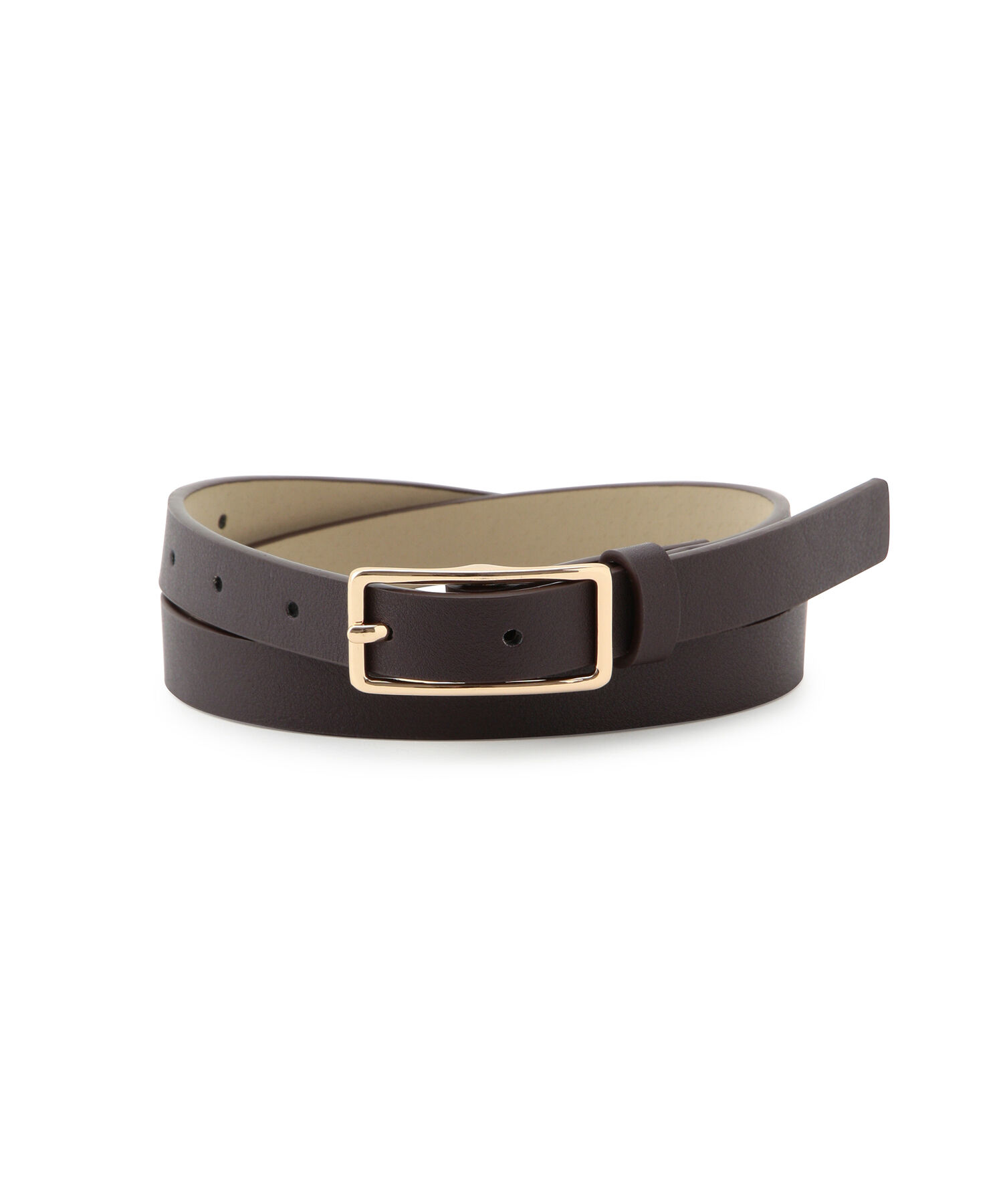 VIS「20mm幅スクエアバックルベーシックベルト」|ベルト|