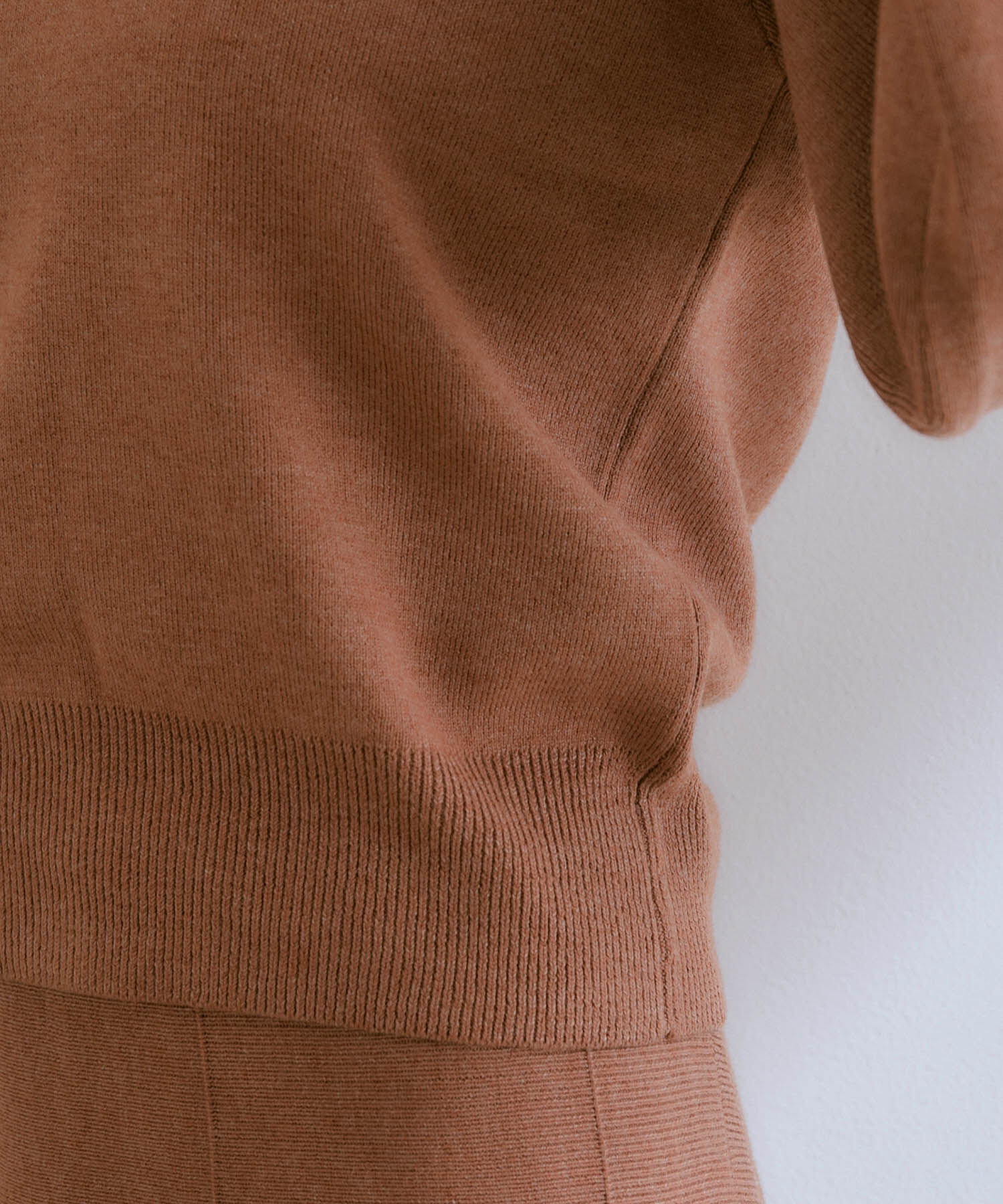 vis-a-vis「【WEB限定】前後2WAYスクエアネックニット【セットアップ対応】」|ニット・セーター|