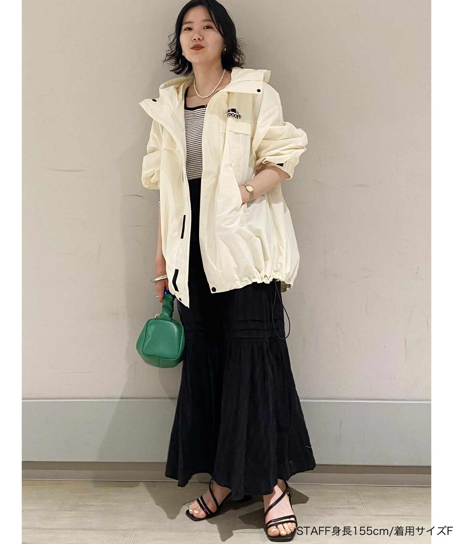 VIS「【OUTDOOR PRODUCTSコラボ】【洗濯可】オーバーサイズマウンテンパーカー」|アウトドア|