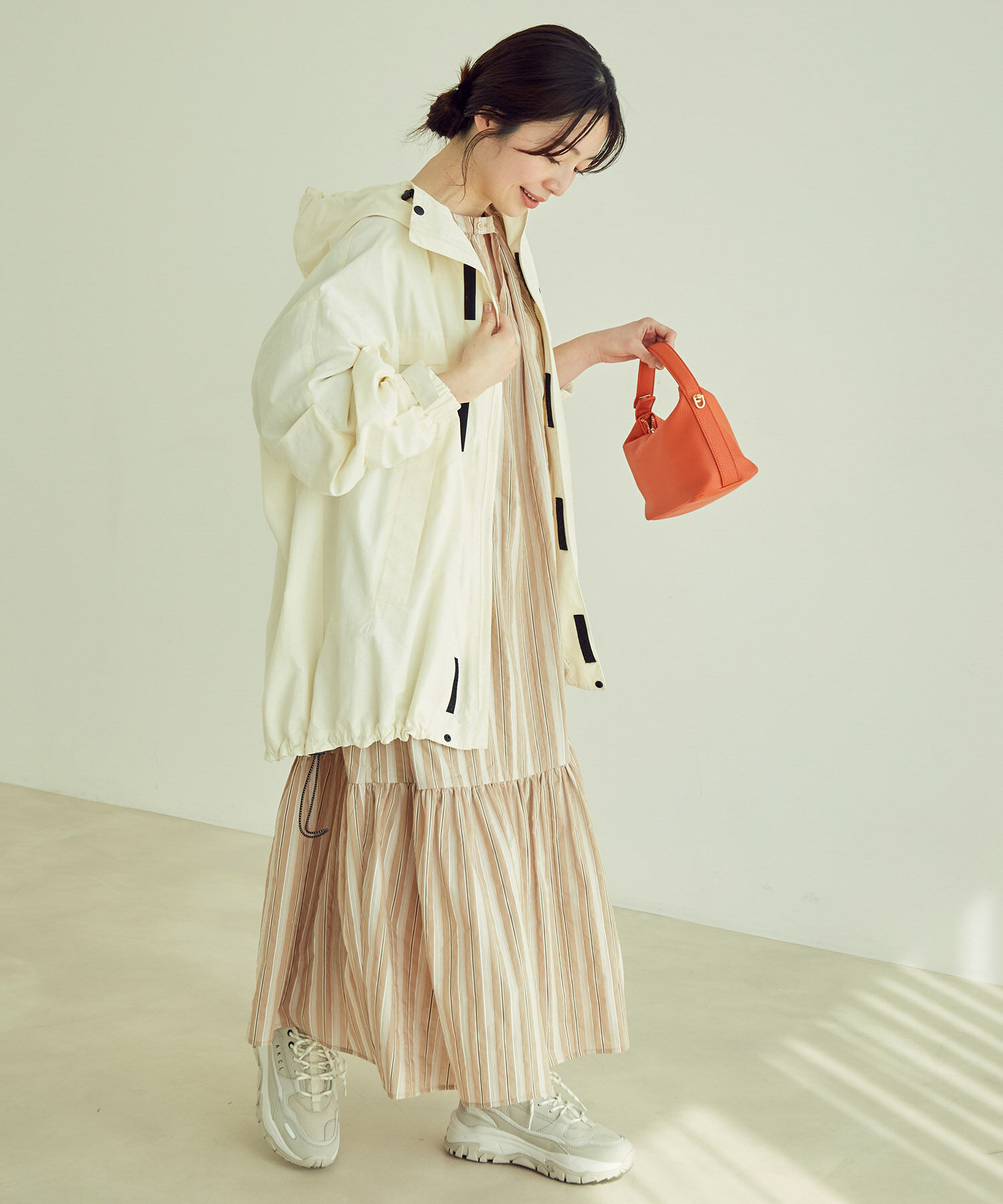 VIS「【OUTDOOR PRODUCTSコラボ】【洗濯可】オーバーサイズマウンテンパーカー」|アウトドア|