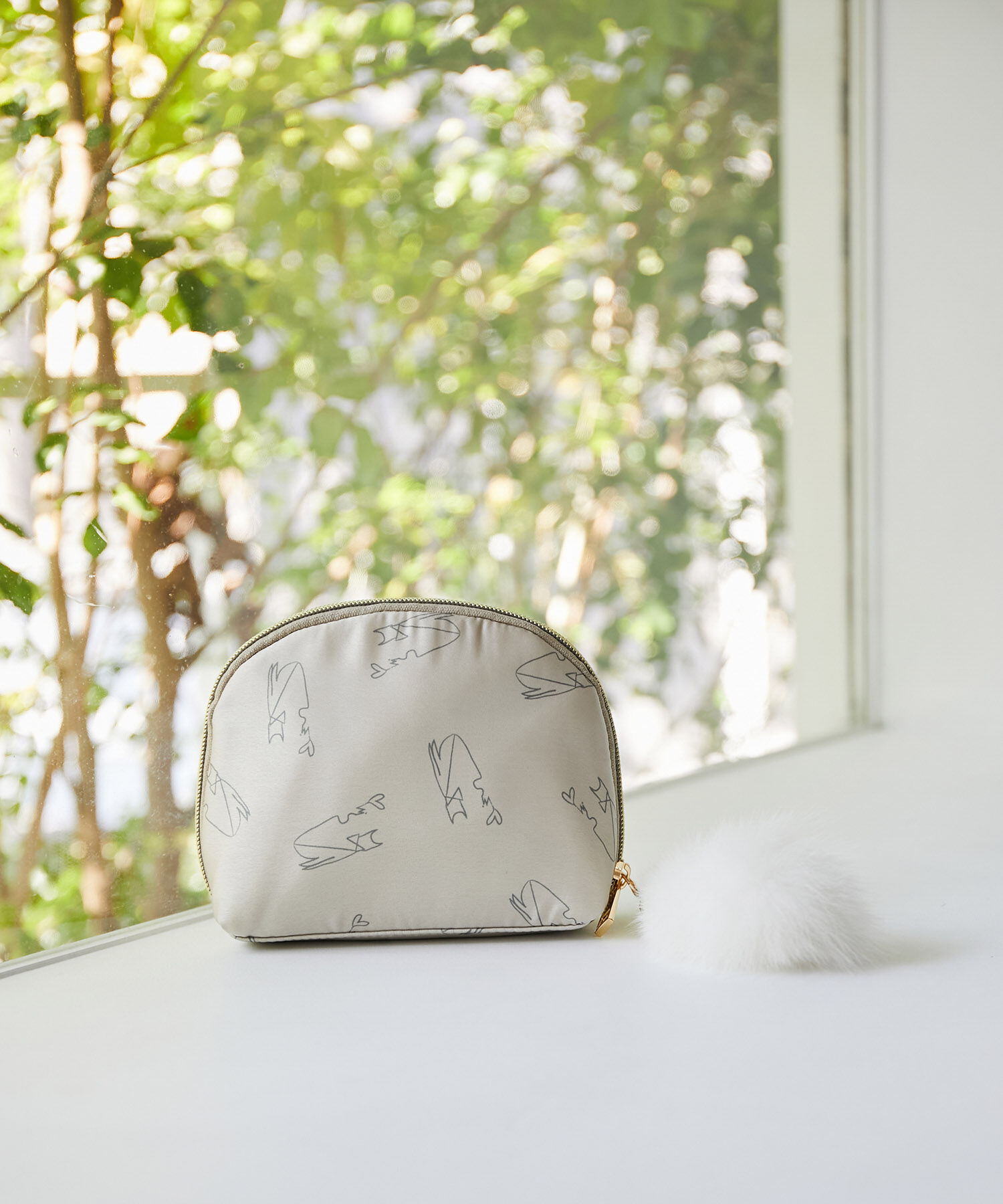 VIS「【ViSage】【ViS CHAT】しっぽ付きポーチ」|ポーチ|