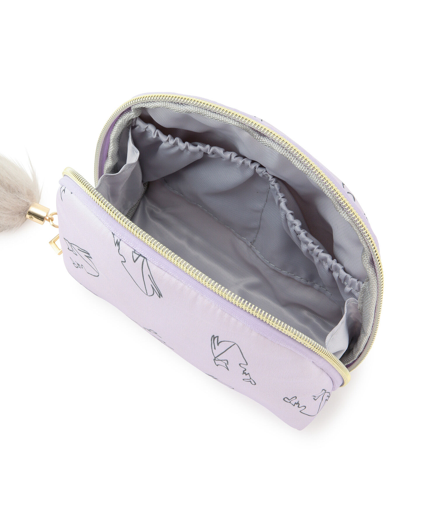 VIS「【ViSage】【ViS CHAT】しっぽ付きポーチ」|ポーチ|