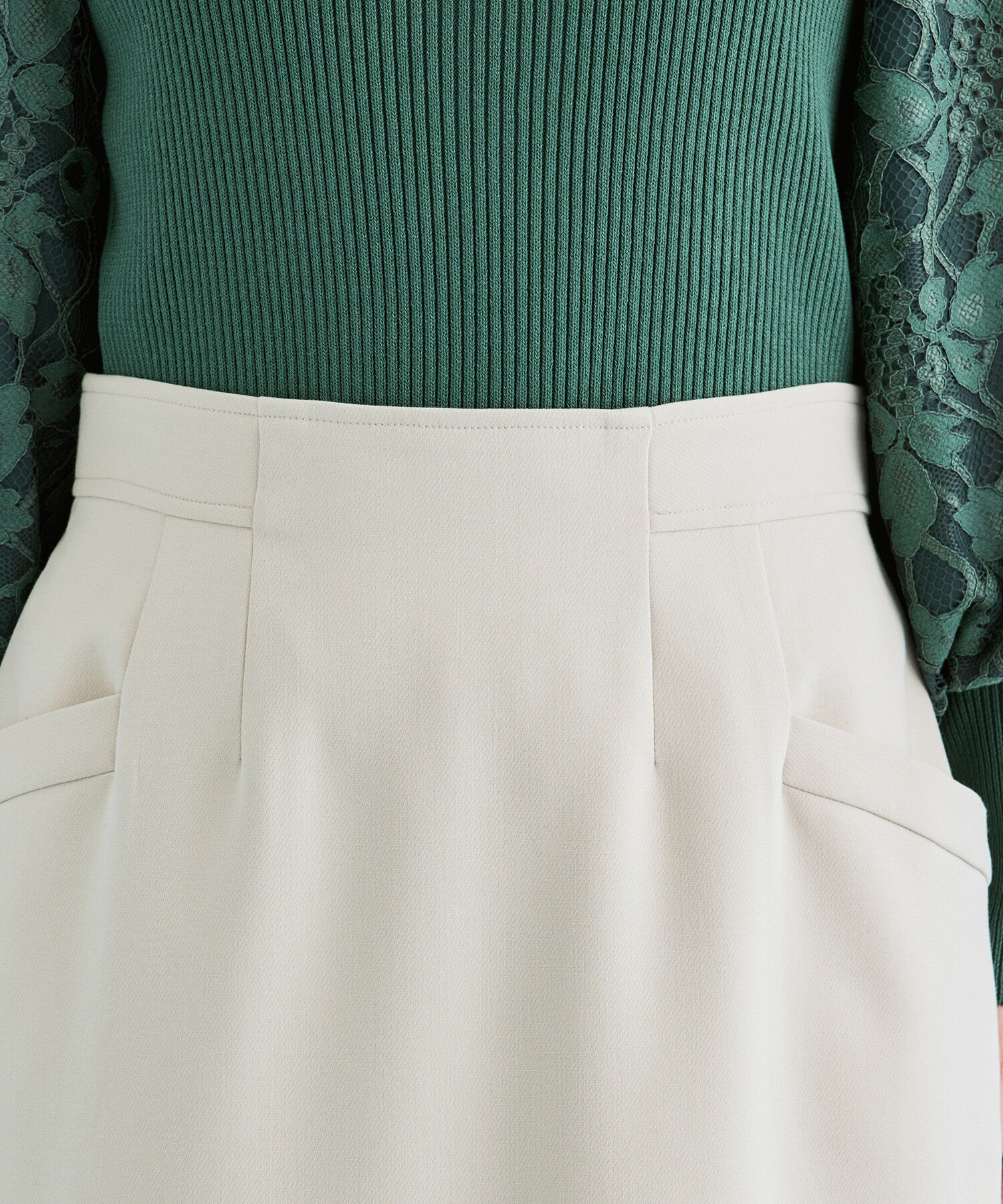 VIS「サイドポケットタイトスカート【sustainable】」|スカート|