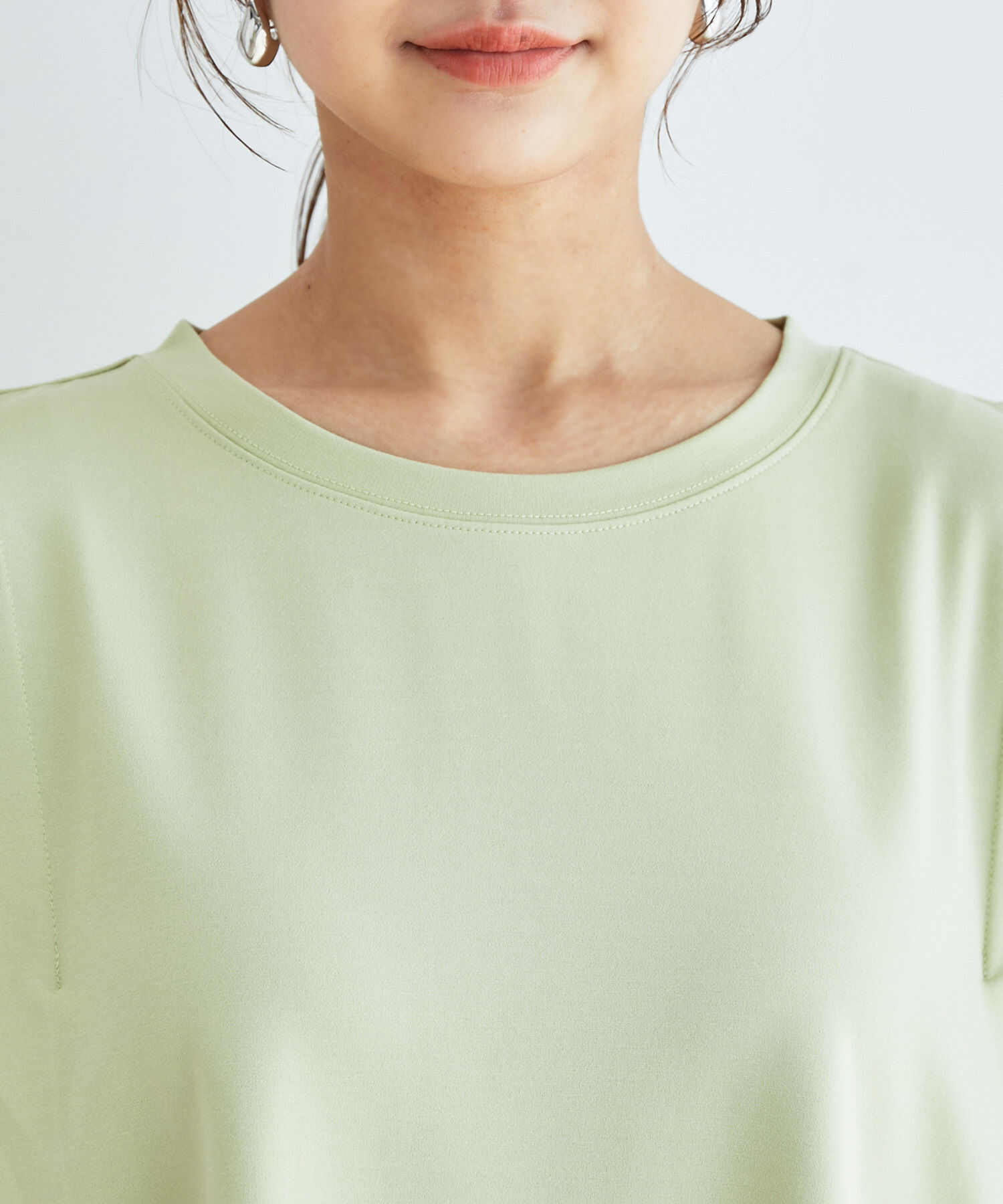 vis-a-vis「【WEB限定】シルケットノースリーブプルオーバー」|Tシャツ・カットソー|