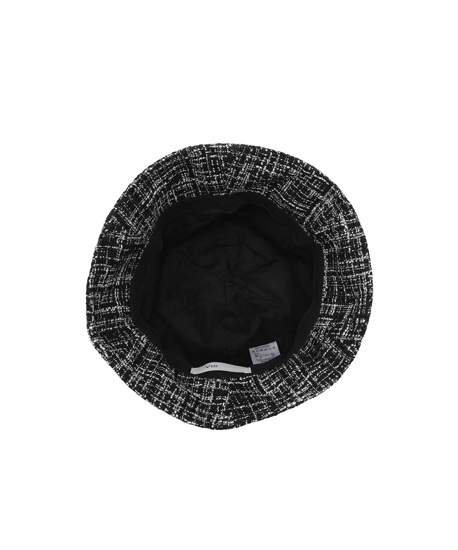 VIS「【抗菌・防臭】ツイードチューリップハット」|ハット|