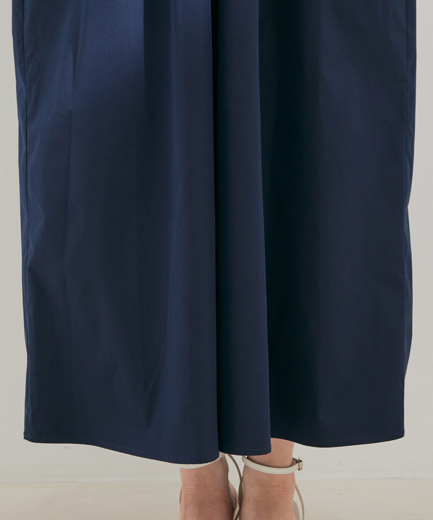 VIS「【前後2WAY】ボリュームスリーブフィット＆フレアワンピース【洗える】」|ワンピース|