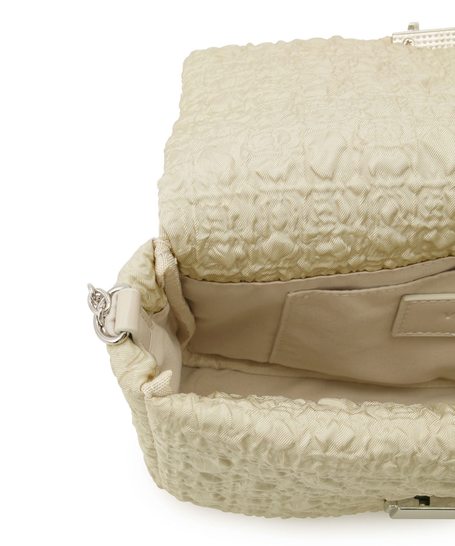 VIS「【2WAY】ポコポコ生地チェーンバッグ」|ショルダー・メッセンジャー|