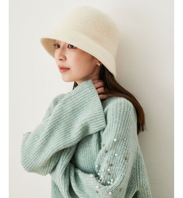 VIS「起毛クローシュハット」|ハット|キナリ(16)