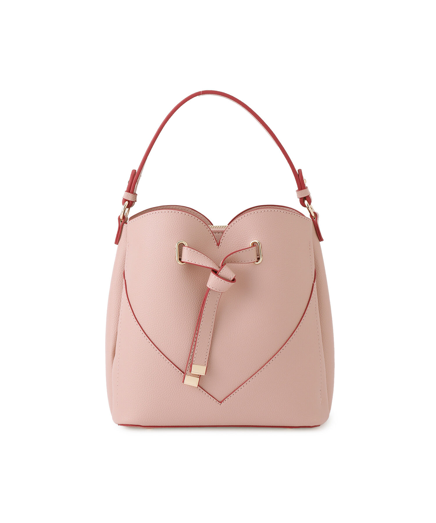 VIS「【追加生産】【2WAY】ハートカットバッグ」|ハンドバッグ|