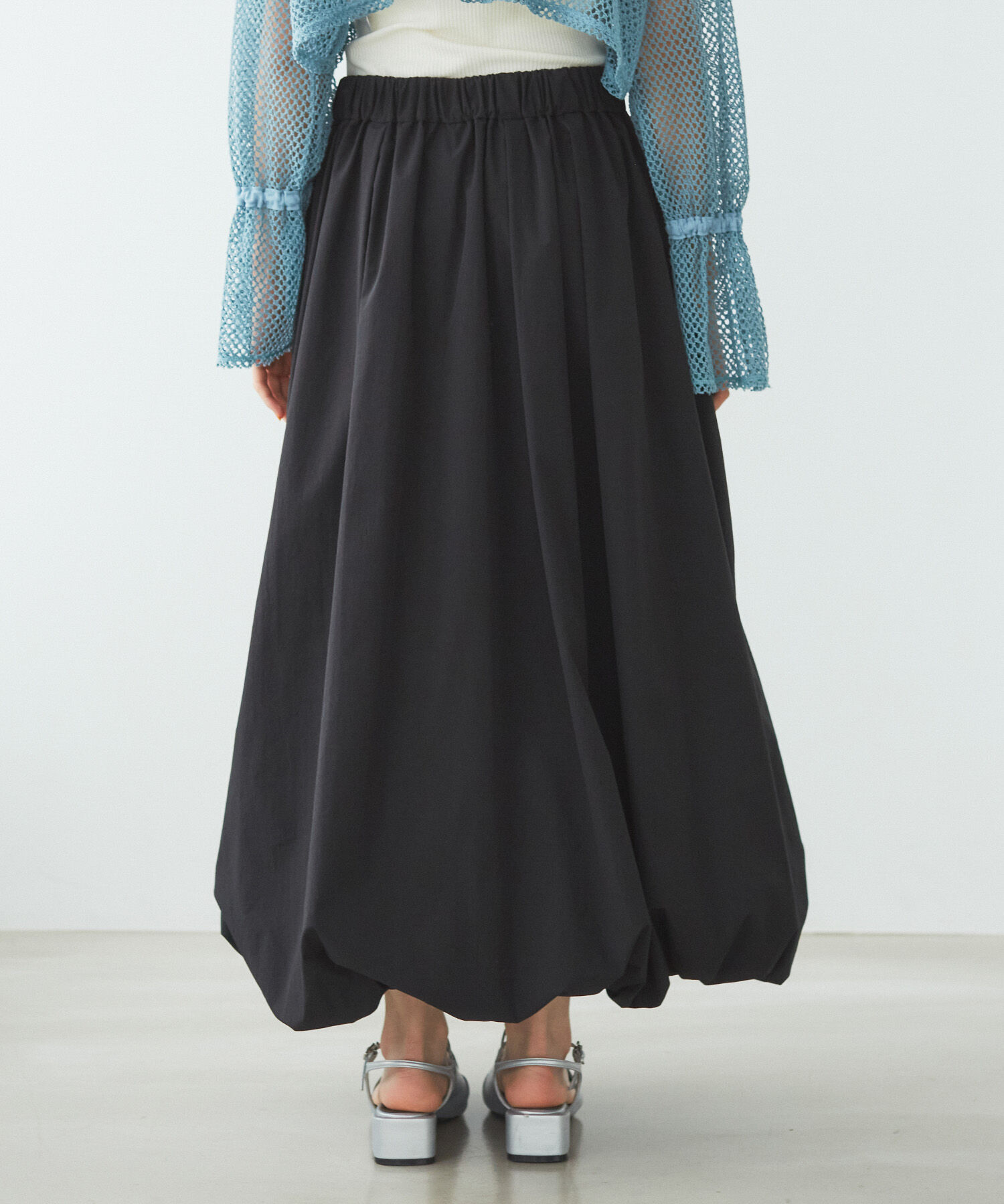 VIS「【洗える】ギャザーバルーンスカート」|スカート|