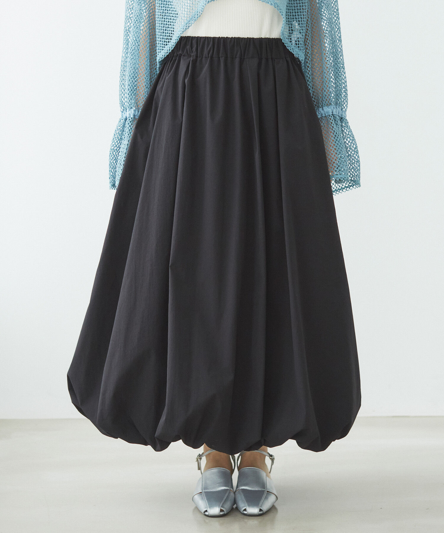 VIS「【洗える】ギャザーバルーンスカート」|スカート|