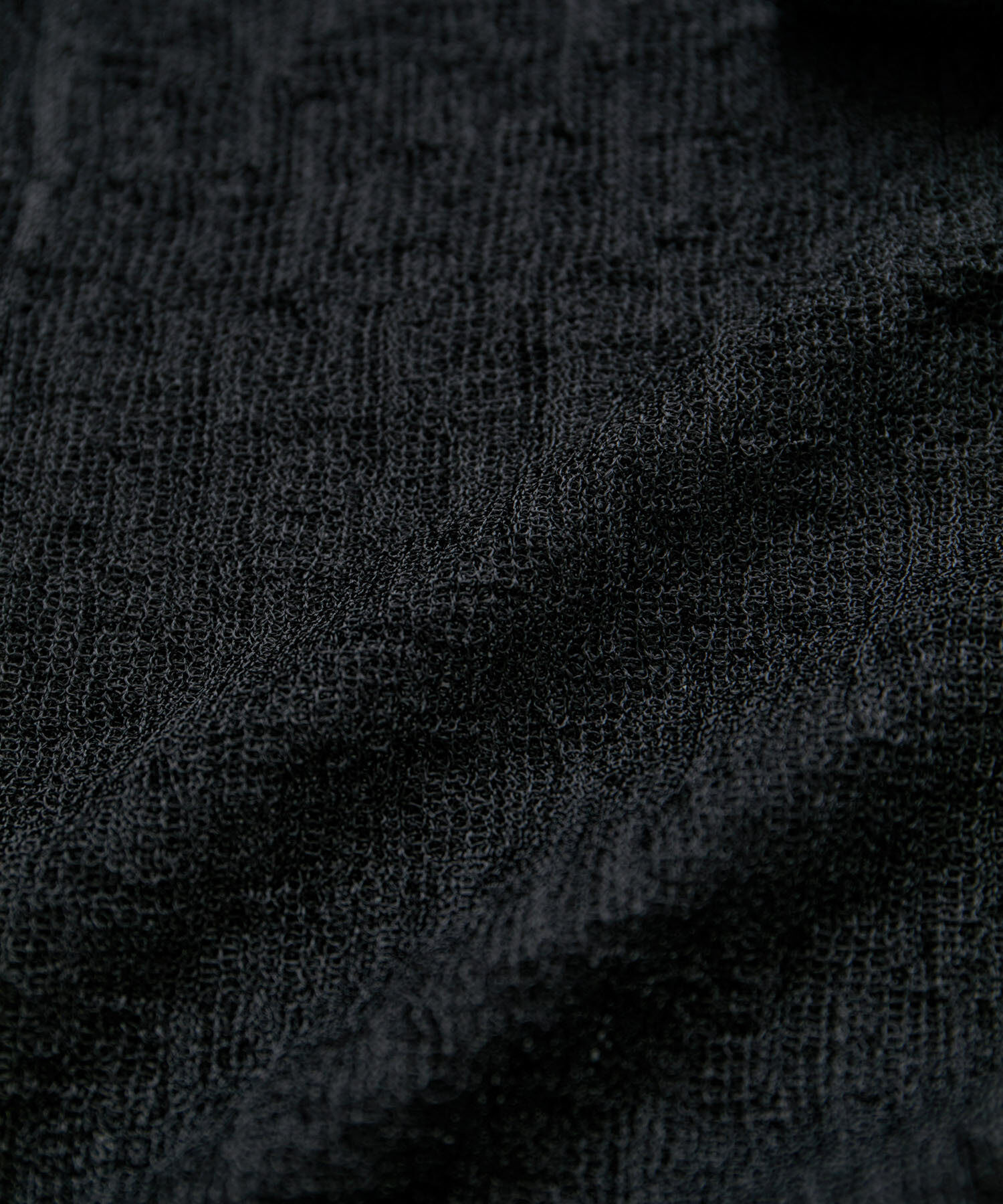 VIS「【洗える】裾スリットシアーニットプルオーバー」|ニット・セーター|