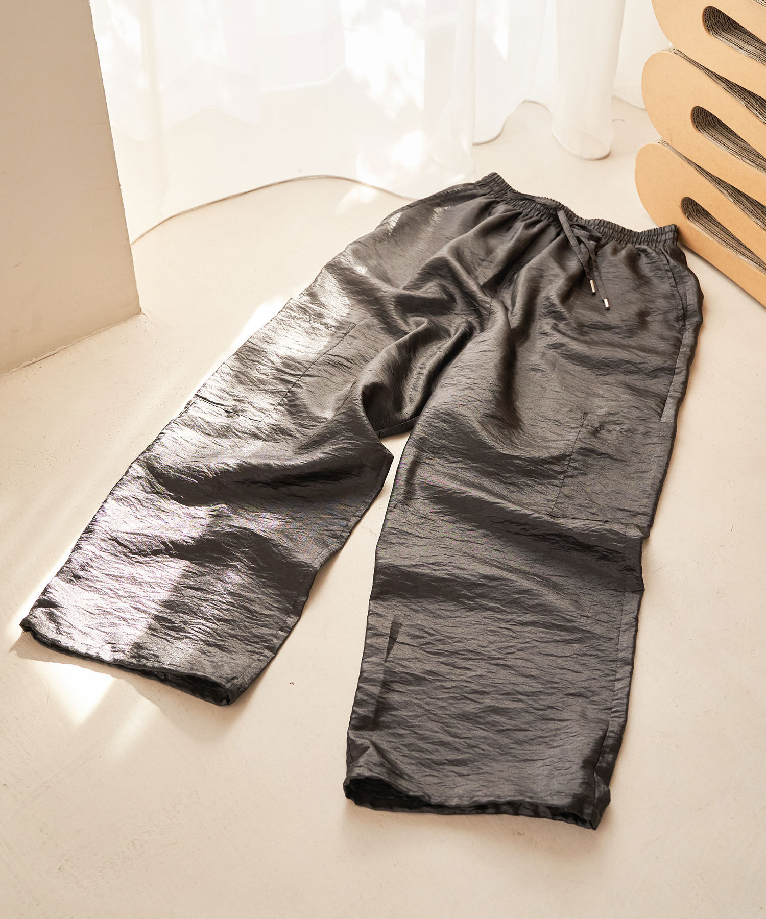 VIS「【洗える】シアーカーゴパンツ」|カーゴ|