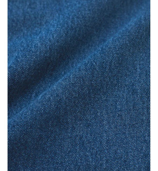 VIS「【洗える】フロントポケットハイウエストフレアデニム」|デニム|
