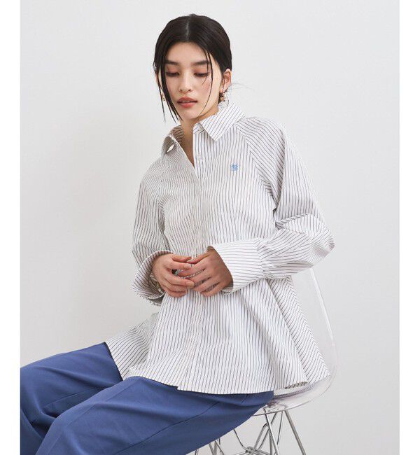 VIS「ペプラムシャツ」|シャツ・ブラウス|ホワイト系(11)