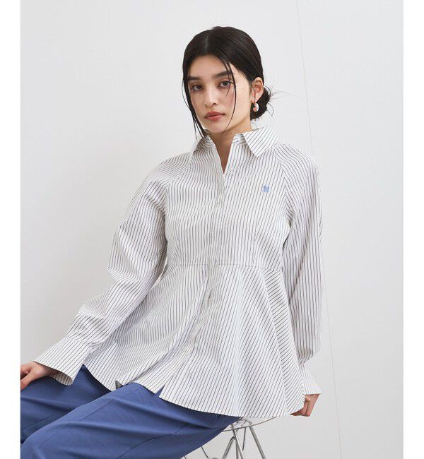 VIS「ペプラムシャツ」|シャツ・ブラウス|