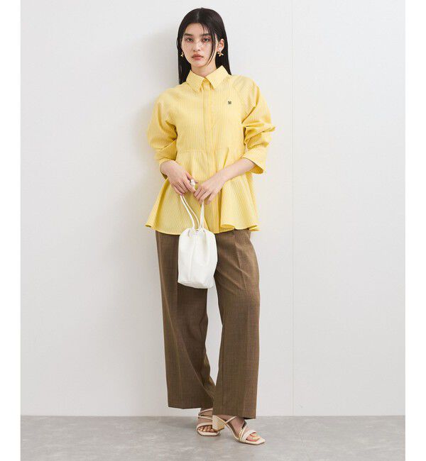 VIS「ペプラムシャツ」|シャツ・ブラウス|