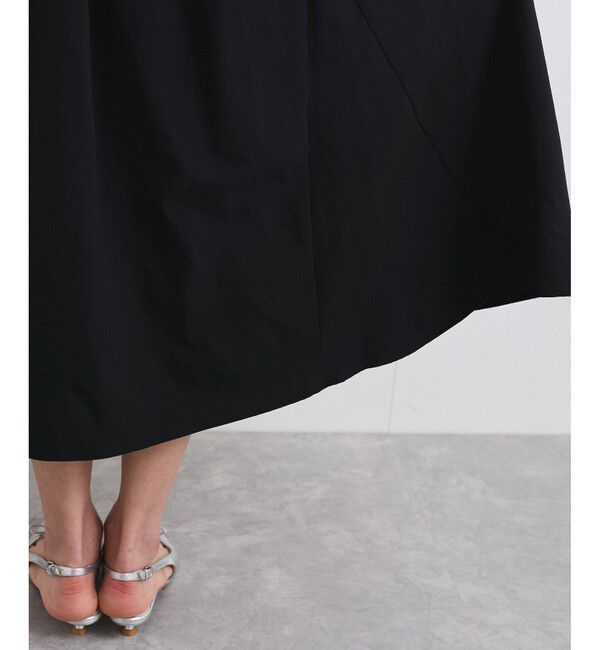 VIS「【洗える】サッカータックフレアースカート」|スカート|