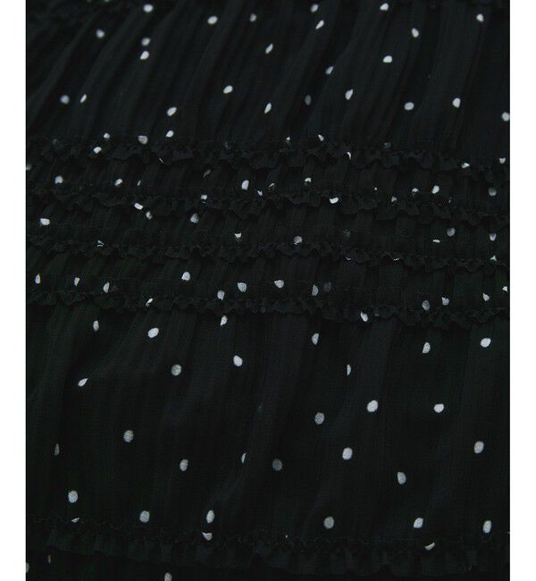 VIS「プリーツシアーシャーリングブラウス」|シャツ・ブラウス|