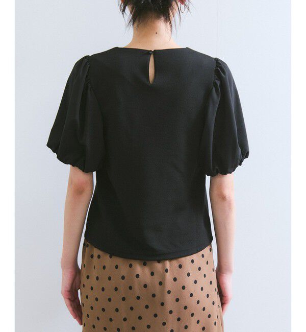 VIS「【WEB限定】ドッキング袖ボリュームカットソー」|Tシャツ・カットソー|