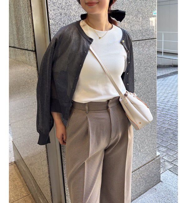 VIS「【WEB限定】ドッキング袖ボリュームカットソー」|Tシャツ・カットソー|