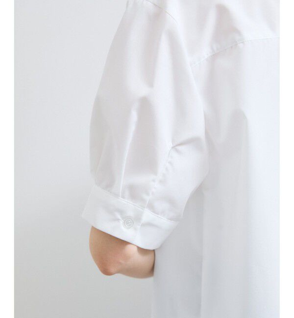 VIS「【WEB限定】フロントフリルディテール半袖ブラウス」|シャツ・ブラウス|