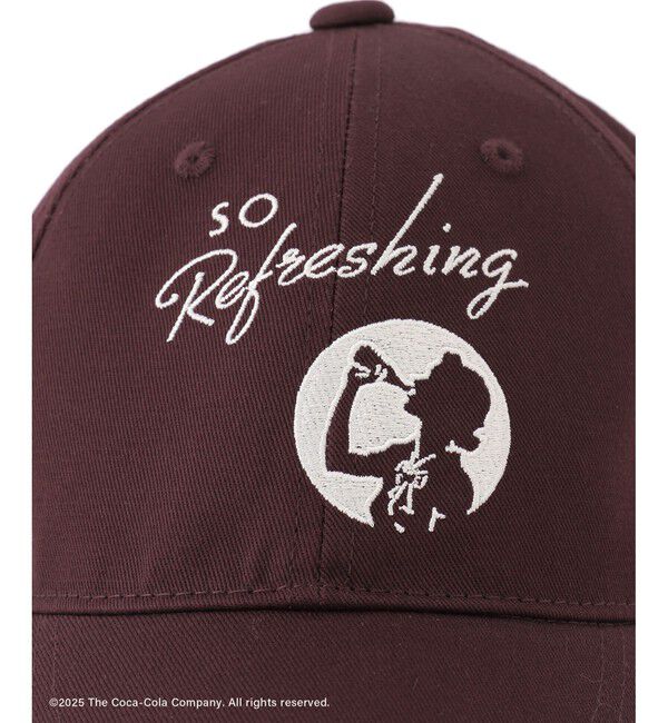 VIS「【Coca-Cola】VIS別注エンブロイダリーキャップ」|キャップ・キャスケット|