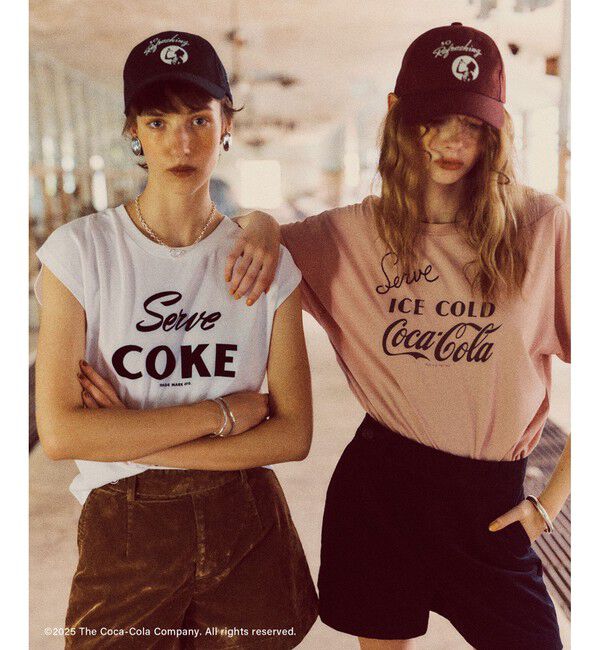 VIS「【Coca-Cola】VIS別注エンブロイダリーキャップ」|キャップ・キャスケット|