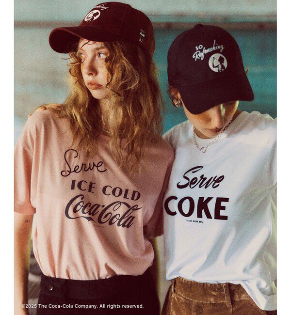 VIS「【Coca-Cola】VIS別注エンブロイダリーキャップ」|キャップ・キャスケット|