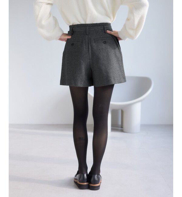 VIS「ジャージメルトンベルト付きショートパンツ」|チノ|