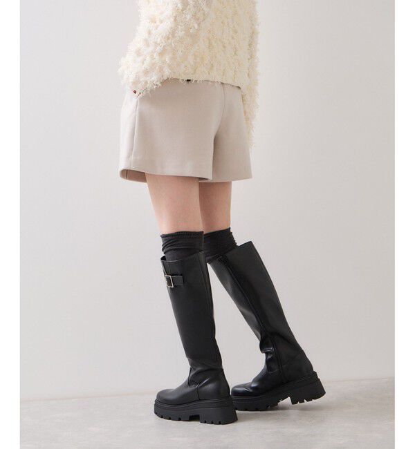 VIS「ジャージメルトンベルト付きショートパンツ」|チノ|