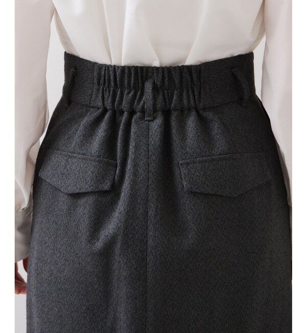 VIS「へリンボーンIラインロングスカート/セットアップ対応」|スカート|