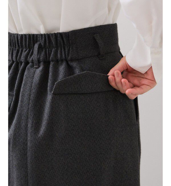 VIS「へリンボーンIラインロングスカート/セットアップ対応」|スカート|