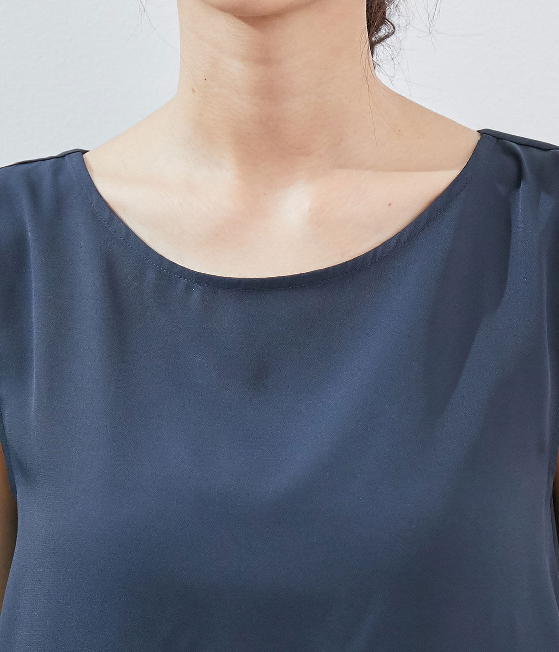 Rope&rsquo;Picnic「フリルペプラムバック釦ブラウス」|シャツ・ブラウス|