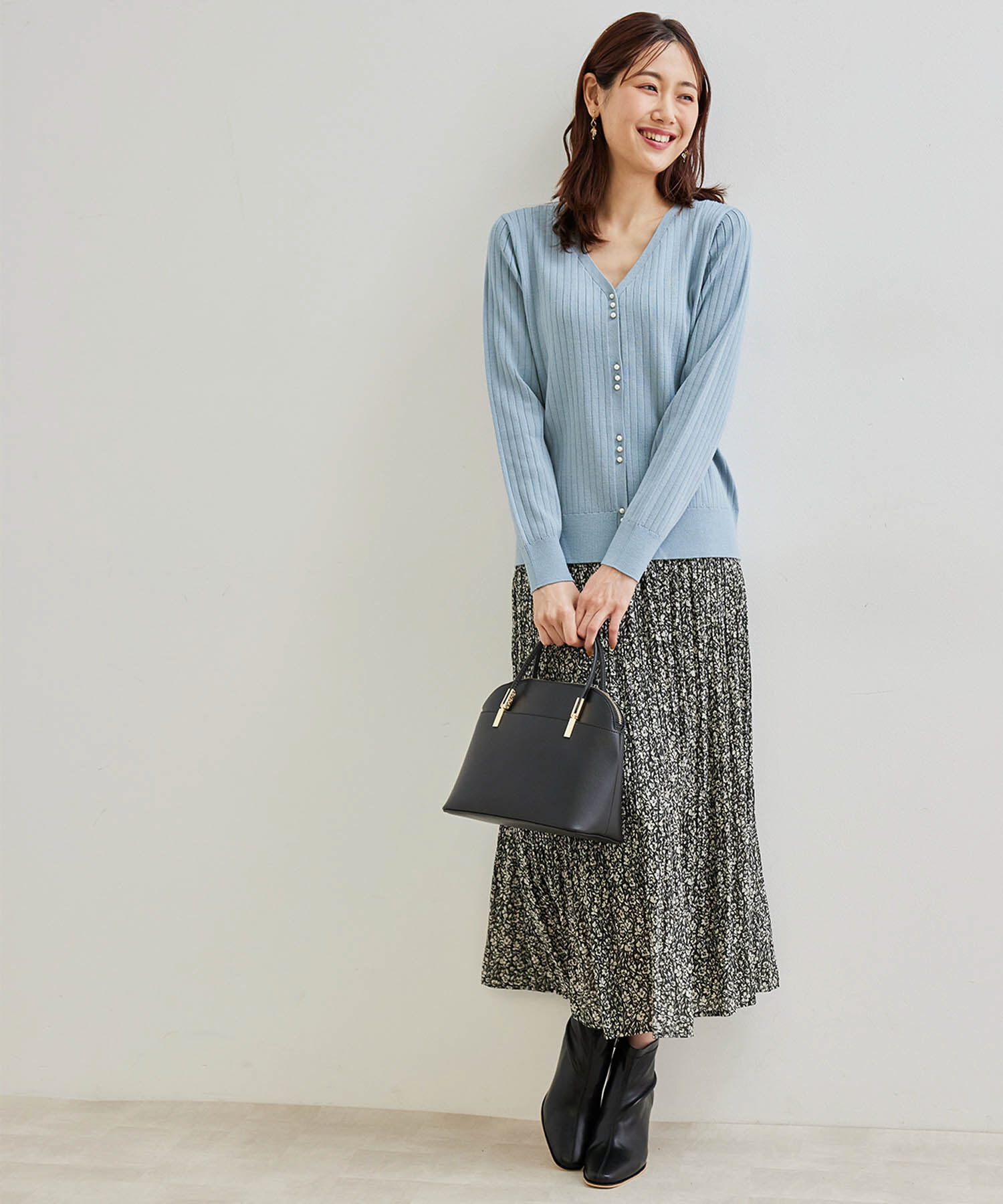 Rope&rsquo;Picnic「シアーナチュラル楊柳スカート」|スカート|