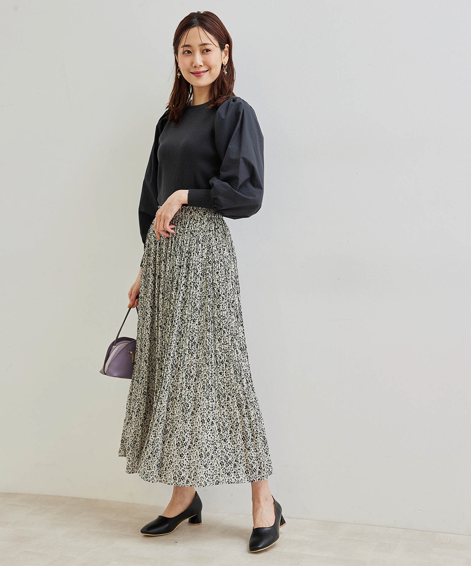 Rope&rsquo;Picnic「シアーナチュラル楊柳スカート」|スカート|