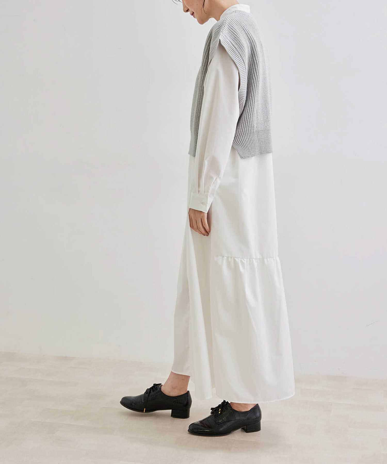 Rope&rsquo;Picnic「ニットベストセットシャツワンピース」|その他|