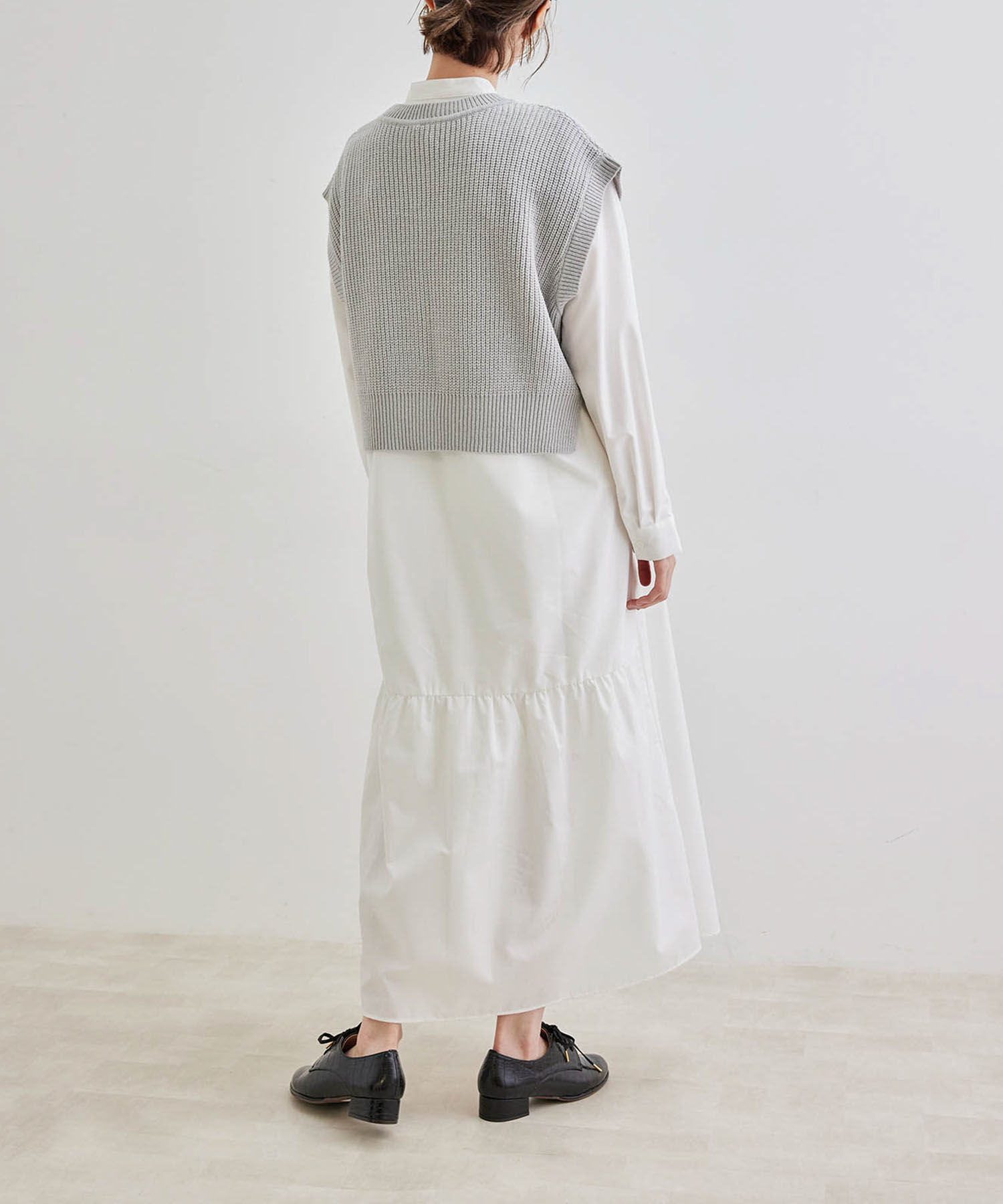 Rope&rsquo;Picnic「ニットベストセットシャツワンピース」|その他|